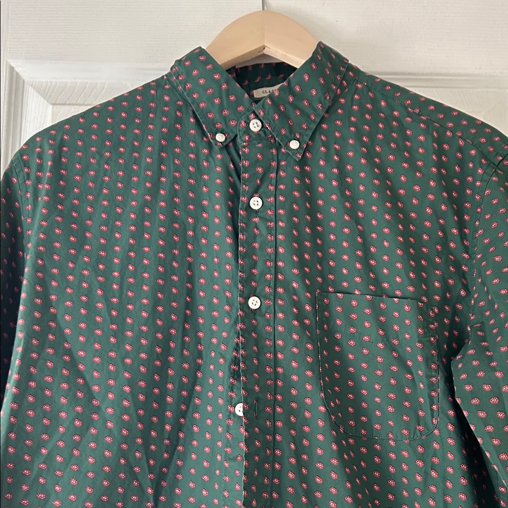 Mens Classic J Crew button down shirt size Medium